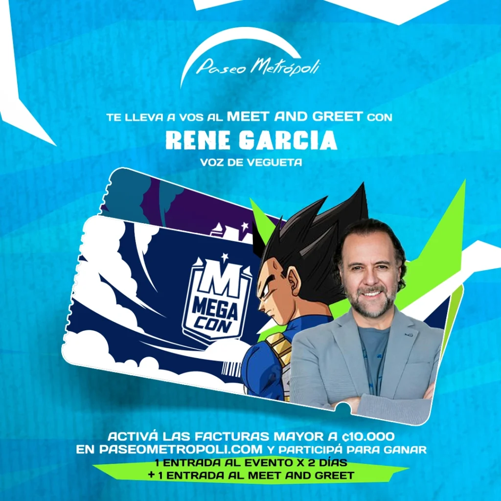 🐉 Meet & Greet con René García, la voz de Vegeta