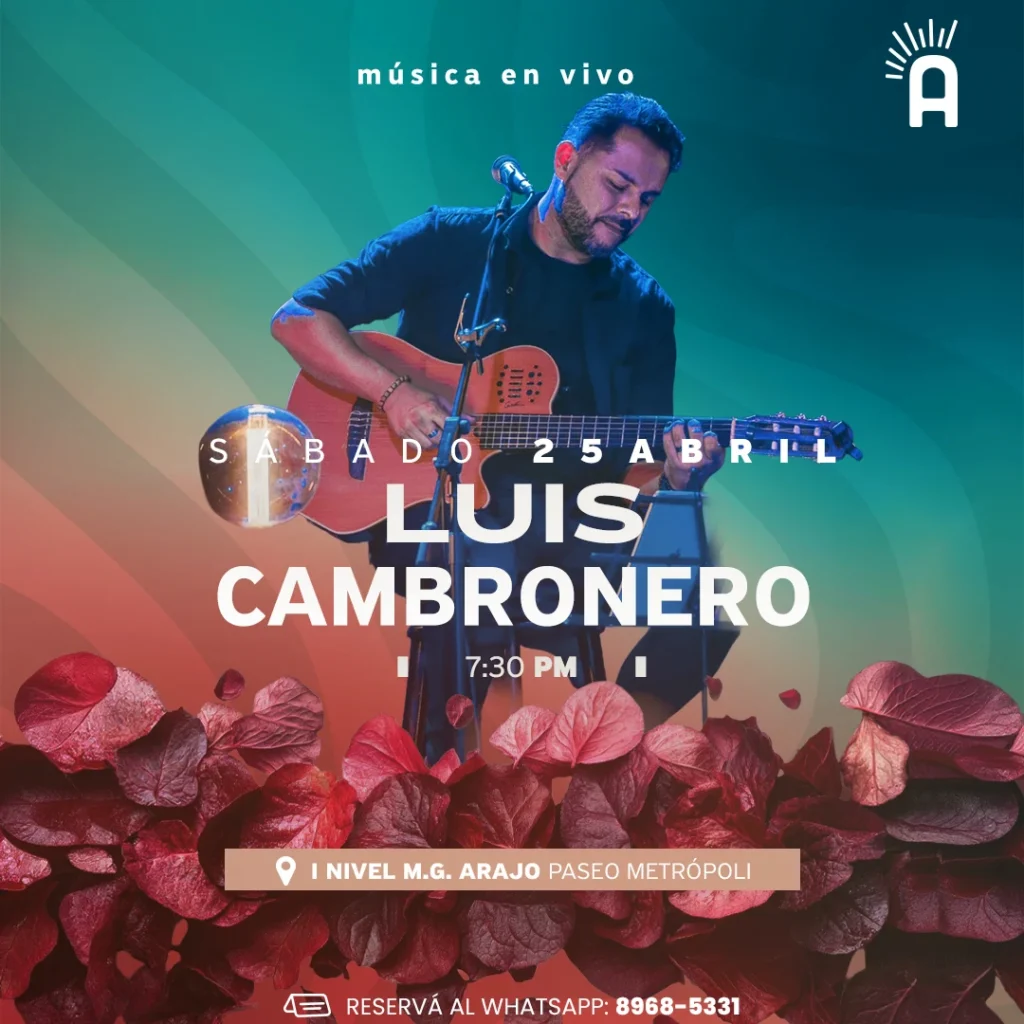 CONCIERTO LUIS CAMBRONERO