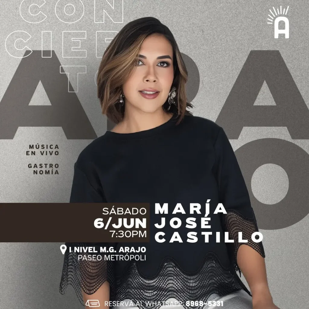 María José Castillo en Paseo Metrópoli